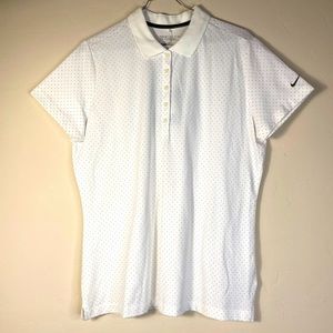 Polka dot Nike golf shirt